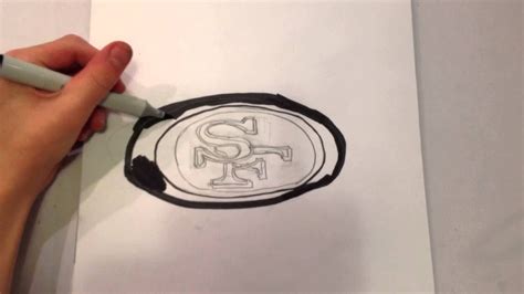 How To Draw The San Francisco 49ers Logo Youtube