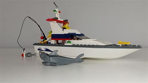 Lego City 4642 Fishing Boat Speed Build Youtube