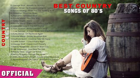 5 Best 80 S Country Music Top Country Songs Of The 80 S 80 S Youtube