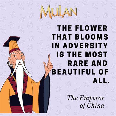 Why should starting a family be any different? Mulan Quotes 2 | QuoteReel