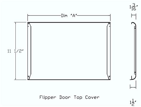 Medium Tone 30 Flipper Door Unit Top Cover For Herman Miller Ao2