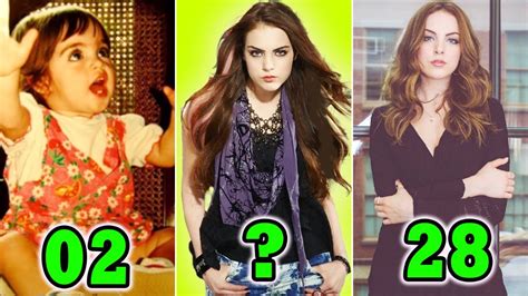 Elizabeth Gillies Transformation From To Years Old Youtube