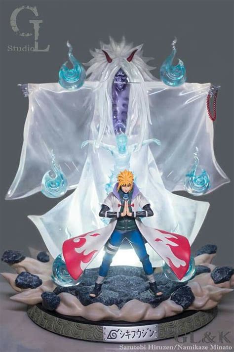 Minato Namikaze Action Figure Bonecos De Anime Boneco Naruto