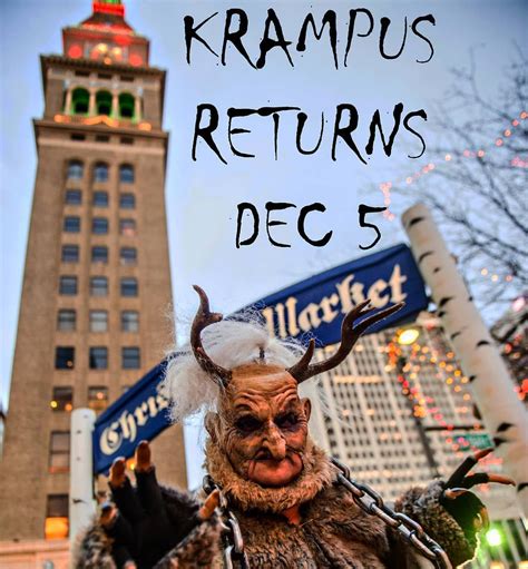 Mark Your Calendar Krampus Krampusnacht