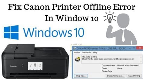 How To Fix Printer Offline Problem In Windows 10 Youtube