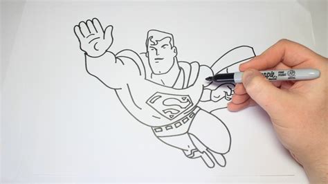 Superman Drawing Easy At Getdrawings Free Download