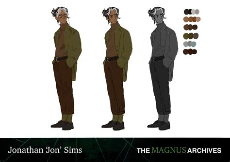 Artstation The Magnus Archives Character Desgin