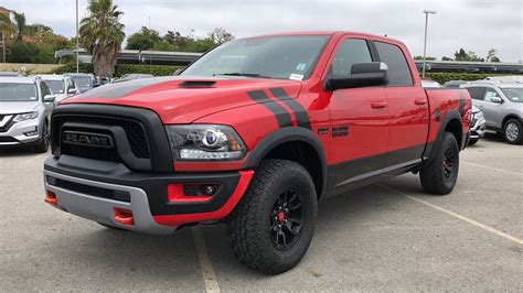 Pre Owned 2016 Ram 1500 Rebel Crew Cab Pickup In Costa Mesa Tj14517