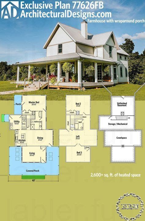 Southern Farmhouse Floor Plans Rustic House Plans Country House