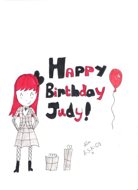 Happy Birthday Judy X3 By Invisible Guardian On Deviantart