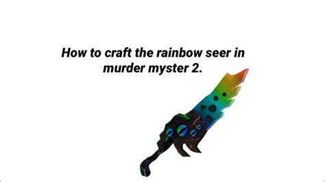 Get a free orange knife by entering the code. Mm2 How Many Robux Is Seer