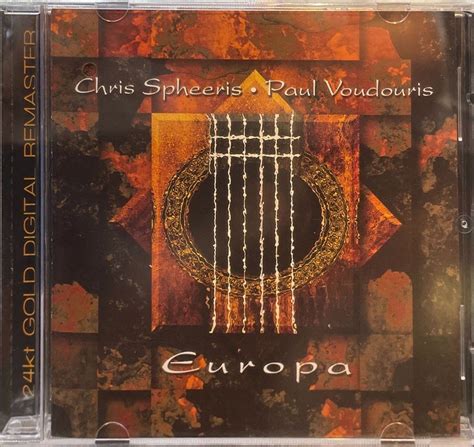 Chris Spheeris Paul Voudouris Europa K Gold Digital Remaster Hobbies Toys Music Media