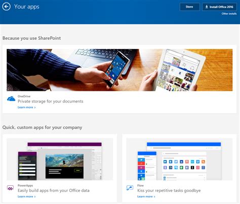 Improved Office 365 App Launcher And New App Gallery Microsoft