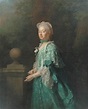 Portrat Augustas von Sachsen-Gotha-Altenburg als Witwe Portrait of ...