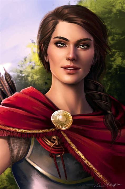 Kassandra Assassins Creed Patreon Portraits By Lenabwolf On
