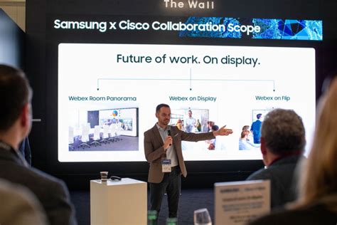 Samsung And Cisco Webex Preview The Future Of Work At Ise 2020
