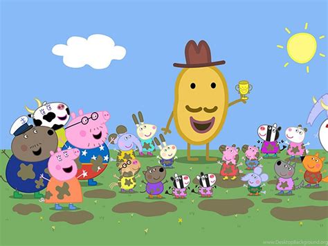 Peppa Pig Backgrounds 96 Wallpapers Hd Wallpapers