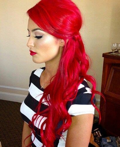Wwe Wrestler Eva Marie Does Red Hair The Right Way Red Hair Evamarie