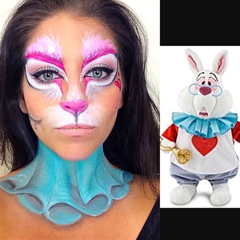 White Rabbit Fron Alice In Wonderland Makeup By Alyssa Deltorre Alice