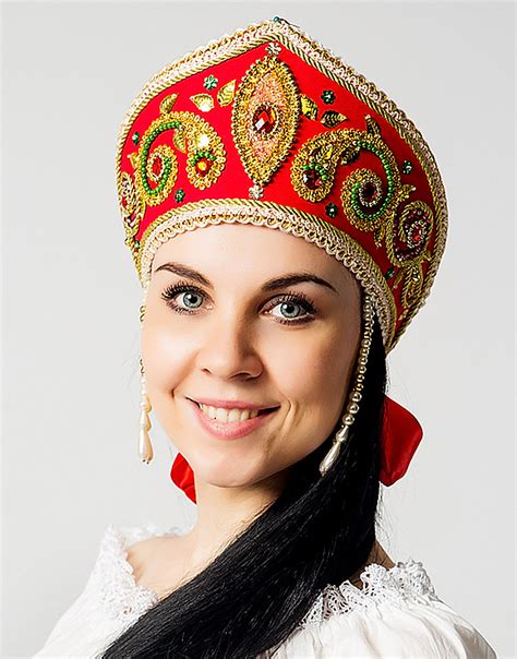 Russian Kokohnik Pelageya Russian Clothing Russian Headdress Russian Kokoshnik