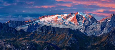 Marmolada Glacier In Italy 8k Hd Nature 4k Wallpapers