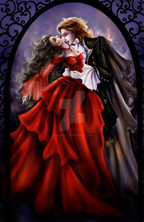 Vampires Kiss By Fairygodfather On Deviantart
