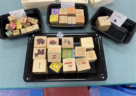 Small Medium And Large Mixed Object Sorting Activity For Preschoolers
