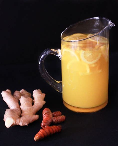Ginger Turmeric Detox Tea Recipe Food