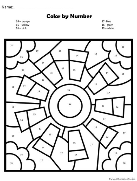 Maze Worksheet Grammar Worksheets Color By Numbers Math Numbers