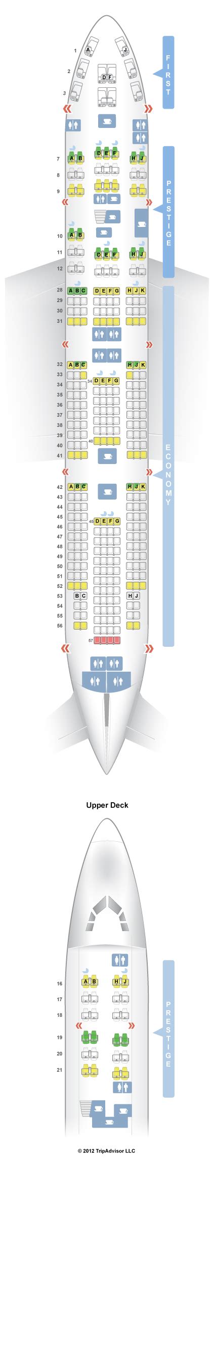 Seatguru Seat Map Korean Air