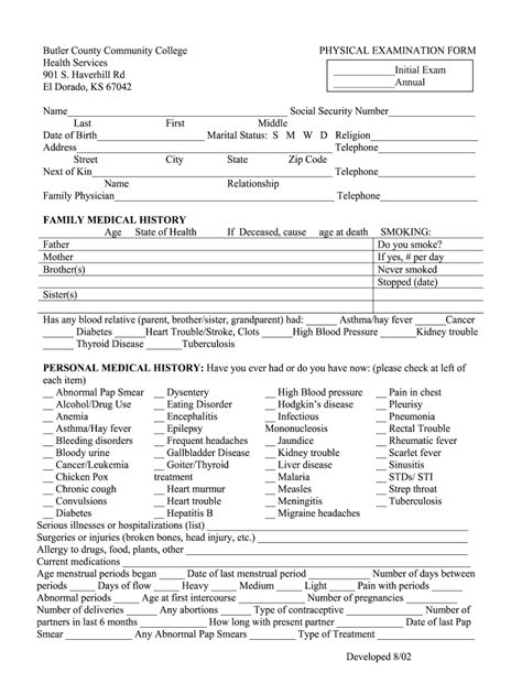 A sport physical does not meet the requirement. Sports Physical Exam Form - Fill Out and Sign Printable ...