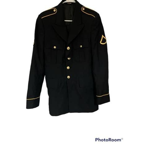 Suits And Blazers Us Army Service Uniform Asu Enlisted Dress Blue