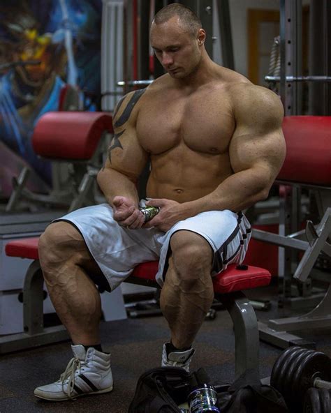 Nikita Tkachuk MyMuscleVideo Body Building Men Big Muscles Muscle Men