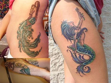 Home Design Mermaid Tattoos