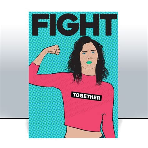 Feminism Poster Girl Power Woman Empowerment Poster Etsy