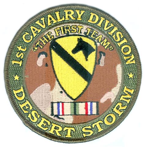 1st Cavalry Division Desert Storm Patch 1st Cavalry