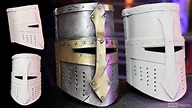 How to Make a Crusader Knight Helmet Out of EVA Foam with Free ...