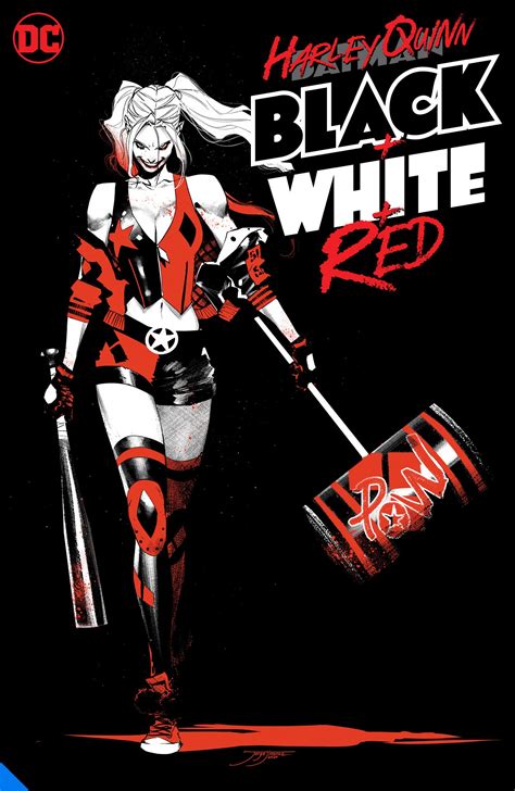 Harley Quinn Black White Red Graphic Novel