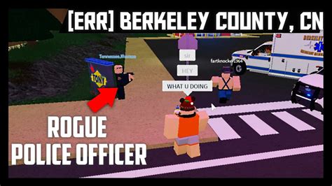 Police Officer Goes Rogue Err Berkeley County Cn Youtube
