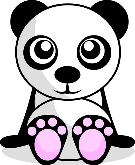 Cute Cartoon Drawings Of Pandas Cute Panda Drawing Png 900x1097