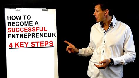 How To Become A Successful Entrepreneur 4 Key Steps Youtube
