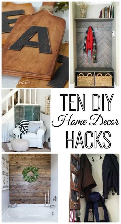 All photos here are not mine. 10 Do it Yourself Home Decor Hacks - Home Stories A to Z