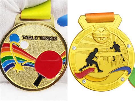 table tennis medals custom medals