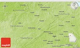 Physical 3D Map of Cobb County