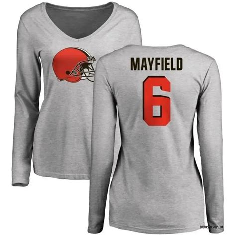 Womens Baker Mayfield Cleveland Browns Name And Number Logo Slim Fit