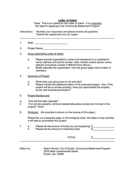 10 leave of absence letters for school. letter of intent outline http://www.letter-of-intent.org ...