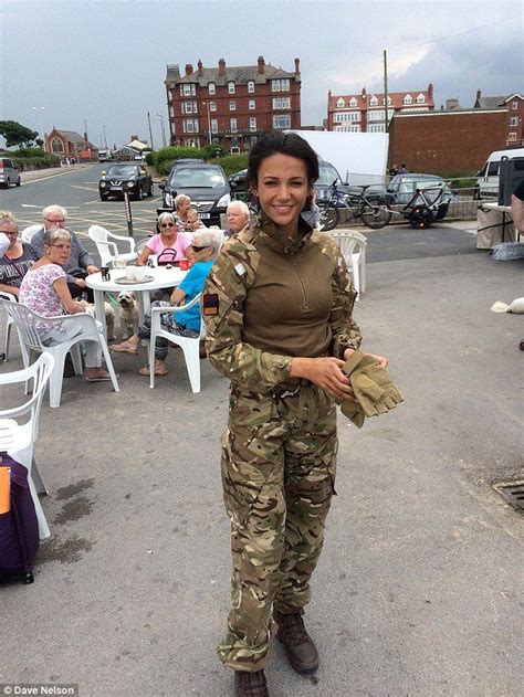 Michelle Keegan Shines In Her Military Uniform On Set Of Our Girl