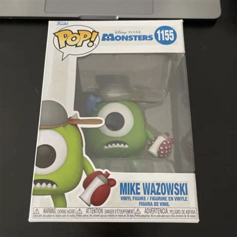 Funko Pop Disney Pixar Monsters Inc Mike Wazowski Figure 1155 New