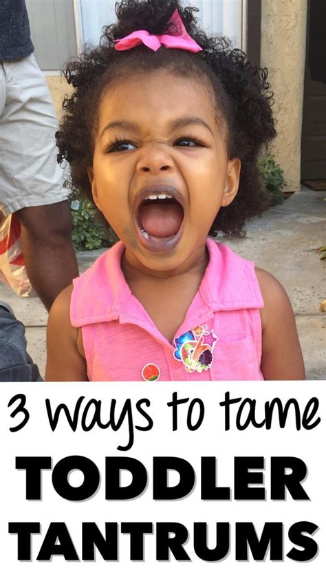 3 Ways To Tame Toddler Tantrums Tantrums Toddler Toddler Behavior