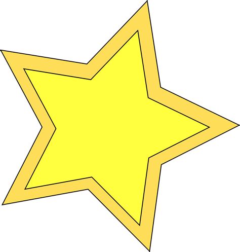 Yellow Star Printable